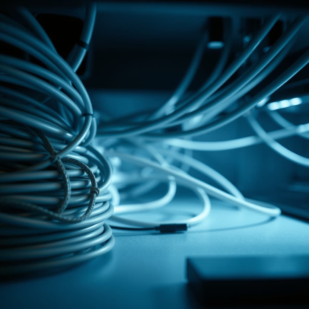 The 'Invisible Mess': Why Your Obsessive Cable Management Is Secretly Sabotaging Your Tech Setup's Lifespan