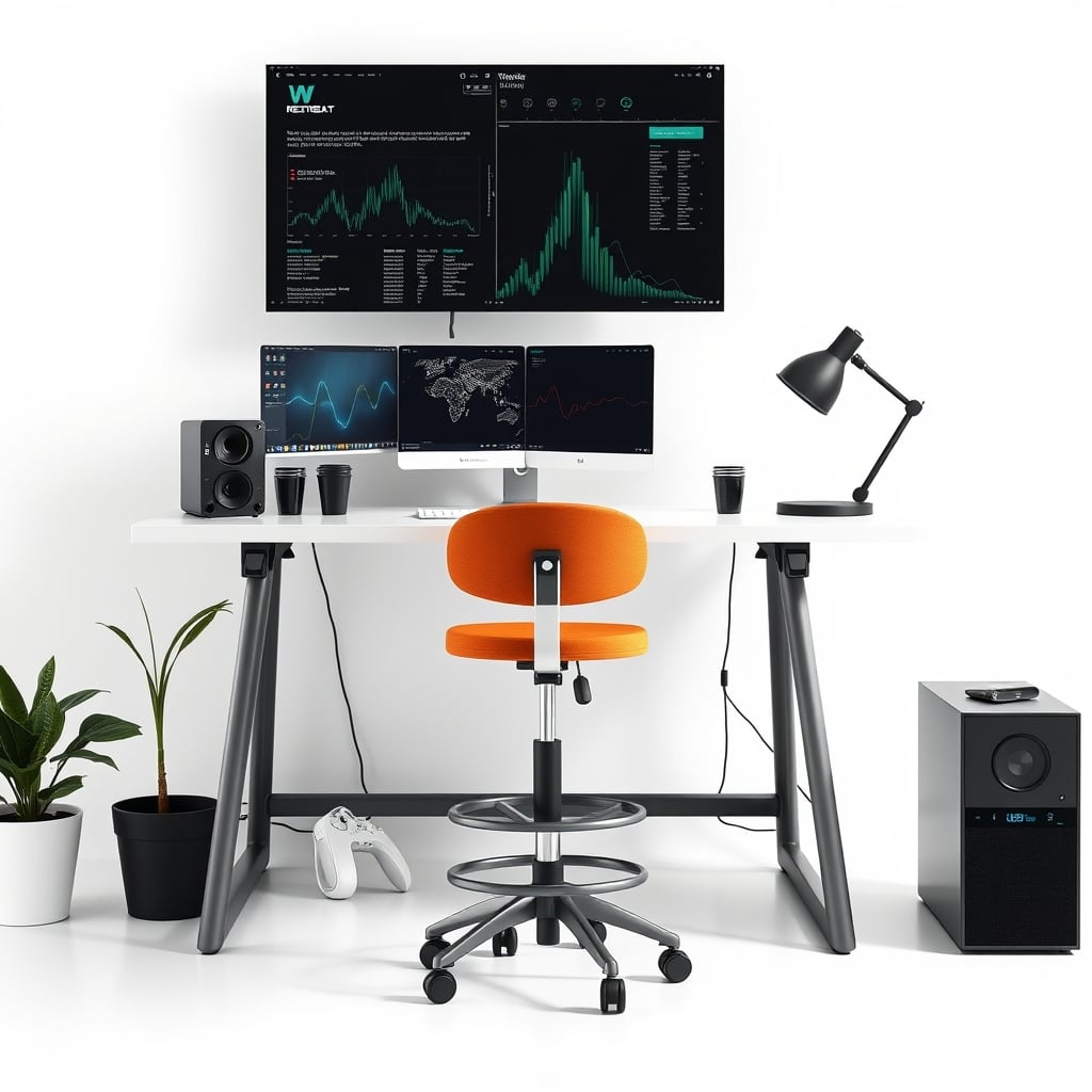 A sleek, expensive-looking active sitting stool isolated, representing the overhyped product category.