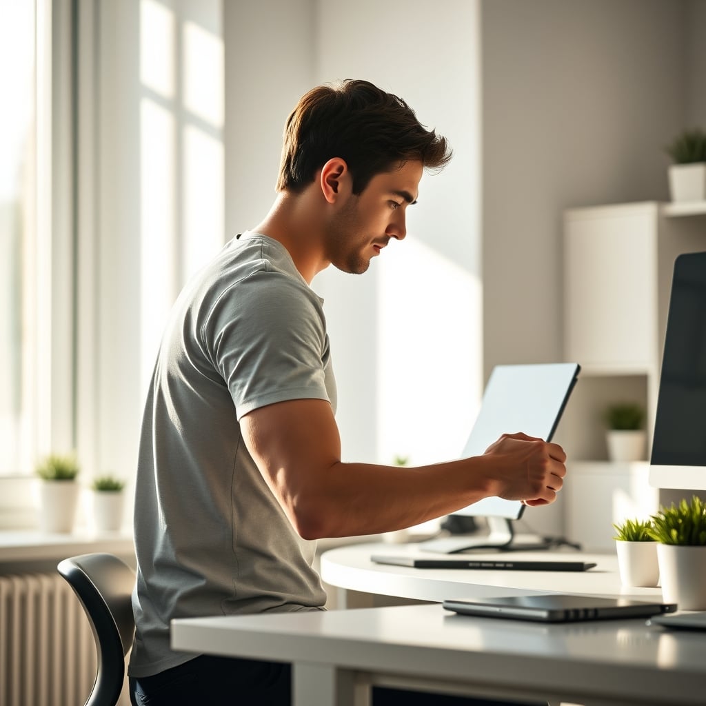 An expensive active sitting posture corrector cushion looking like a marketing product
