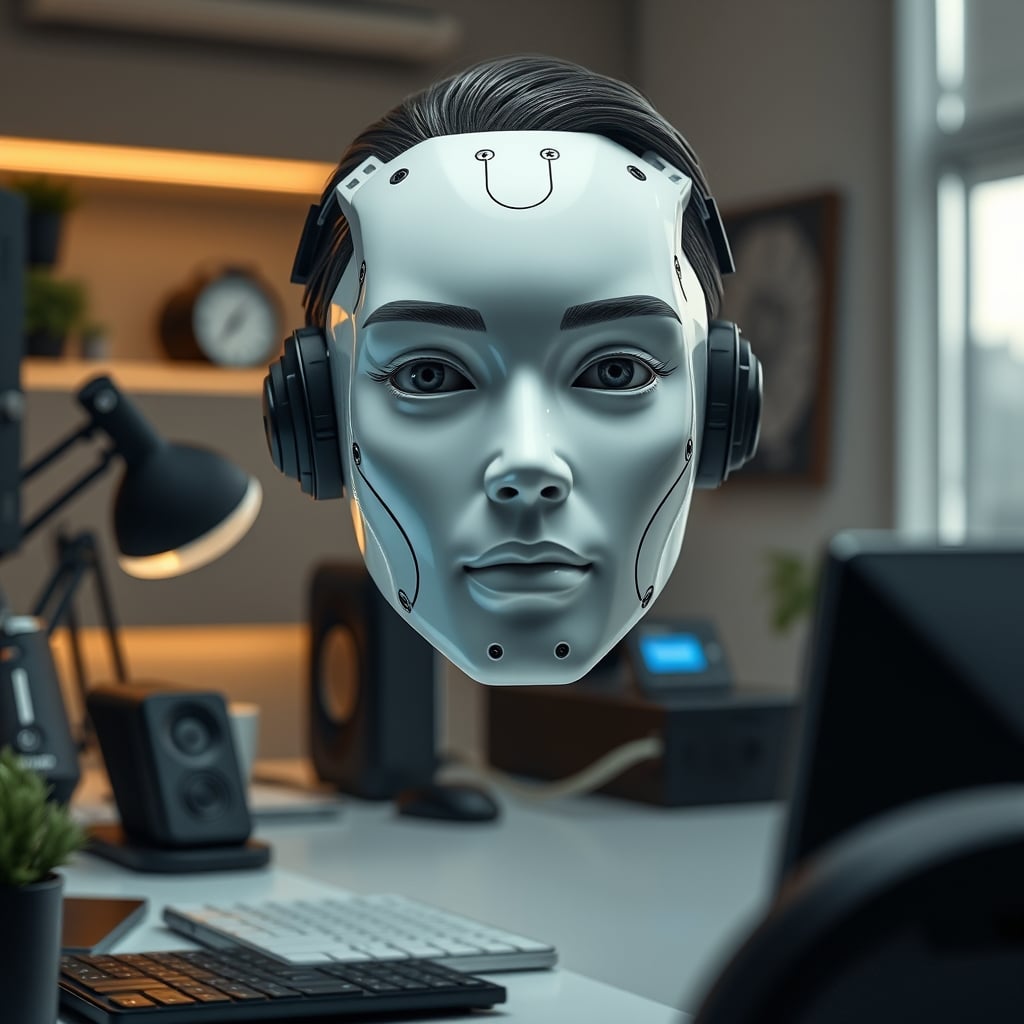 Side-by-side comparison showing a natural face and an AI-smoothed, plastic-looking face.