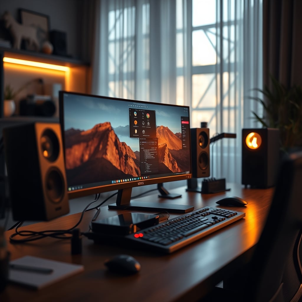 Cramped, thermal-limited interior of a disassembled all-in-one PC