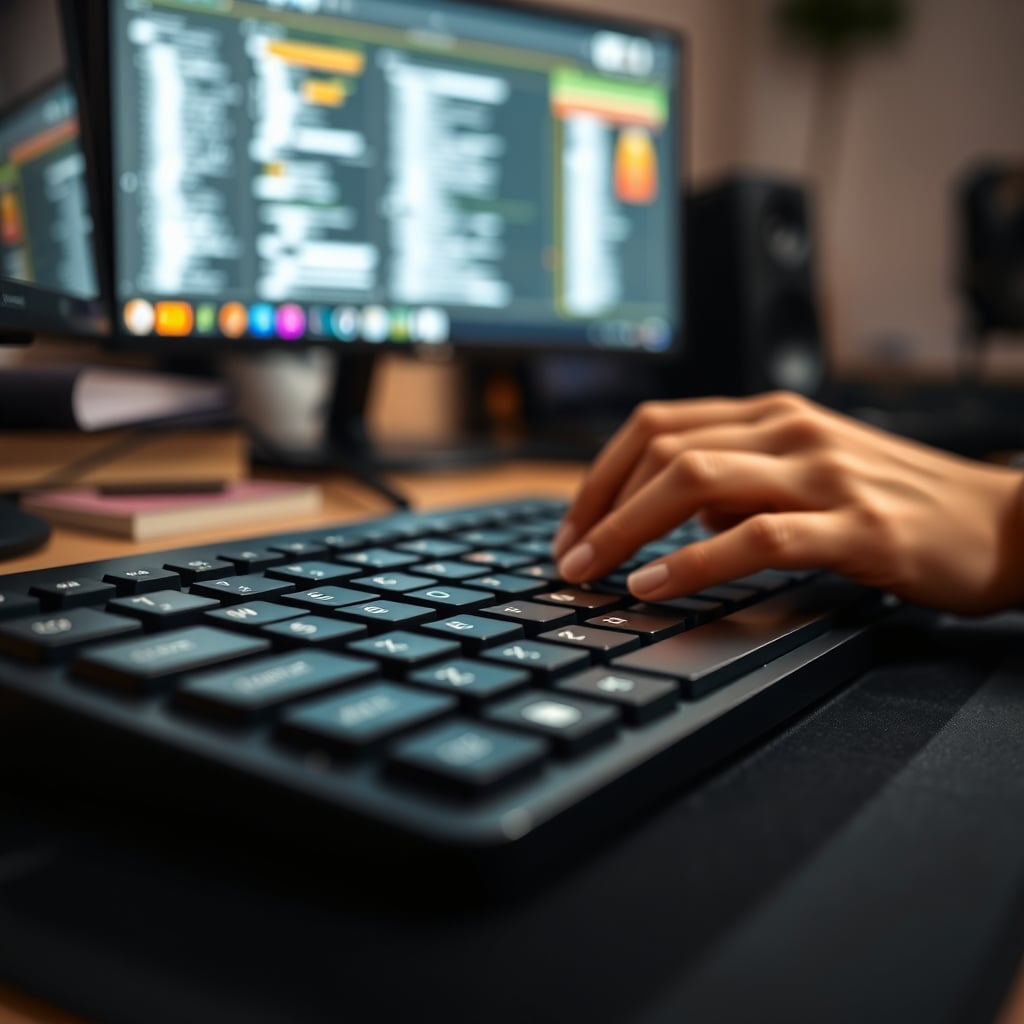 Proper method for testing keyboard latency with text document and timer