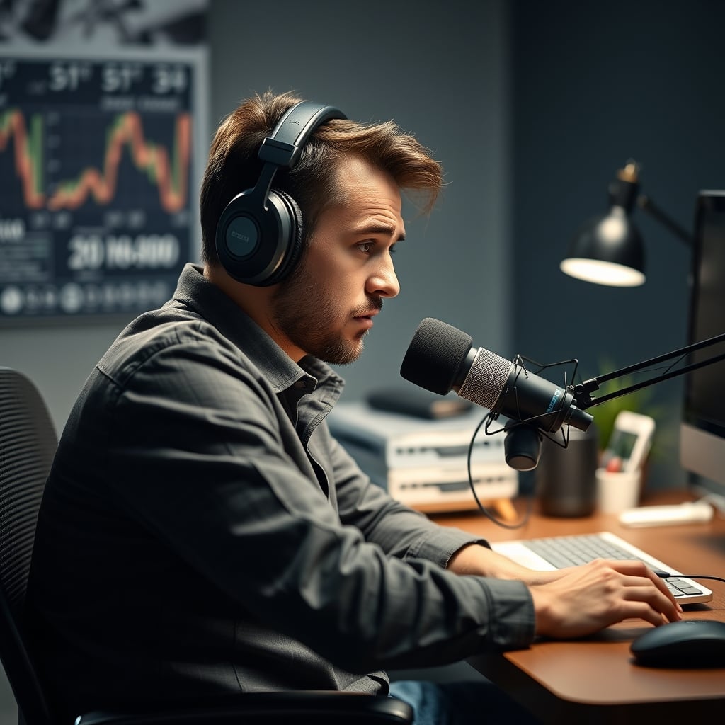 Podcaster frustrated listening to AI-processed audio from USB microphone