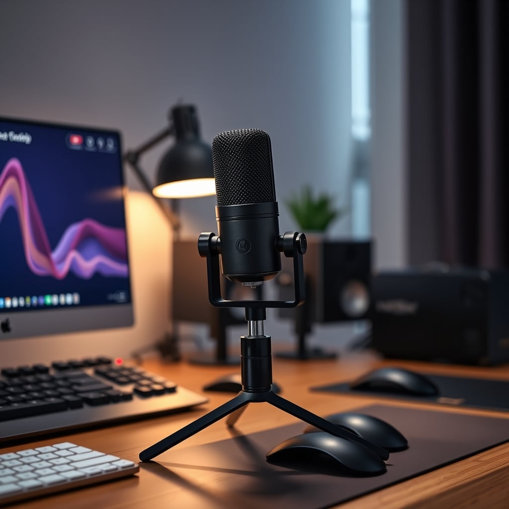 A functional, no-BS podcast microphone setup focusing on stability.
