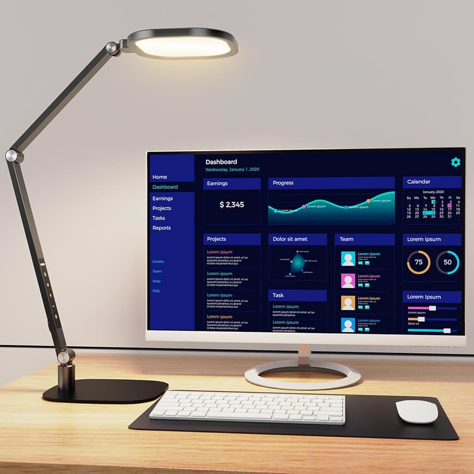 Soft Diffused LED Desk Lamp