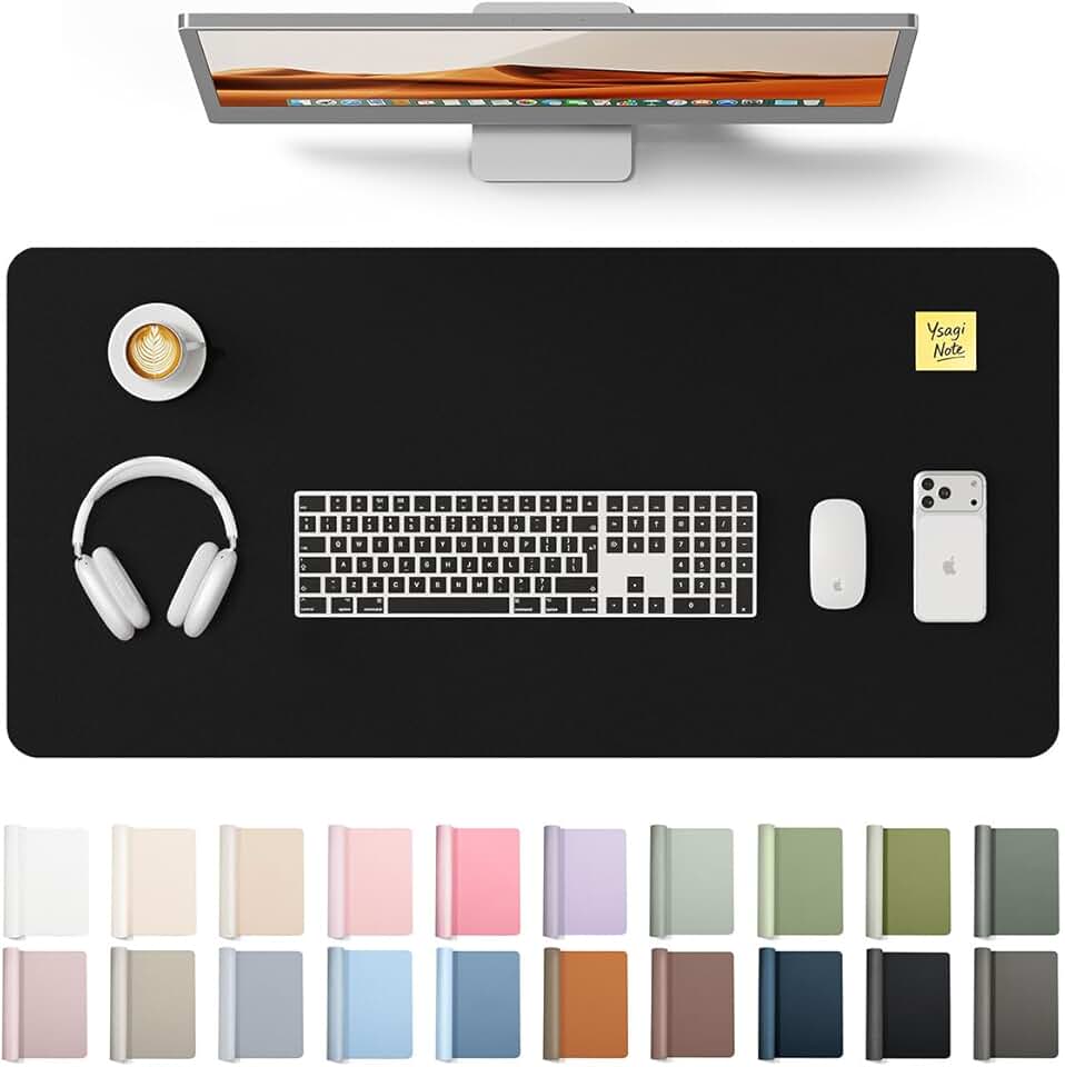 YSAGi Leather Desk Protector