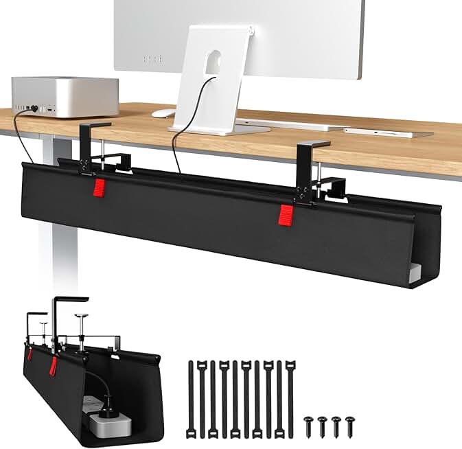 Univivi Under Desk Cable Tray