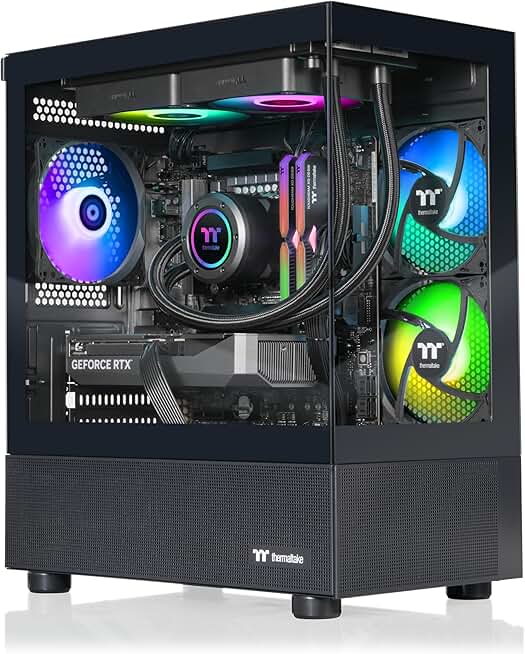 Thermaltake LCGS View i570-170 Gaming Desktop (Intel Core™ i9-14900KF, ToughRam 32GB DDR5 6000MT/s RGB Memory, NVIDIA® G