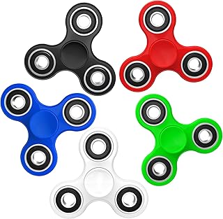 SCIONE Fidget Spinners 5 Pack