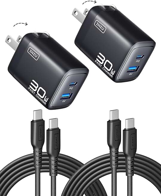 INIU USB C Charger Block