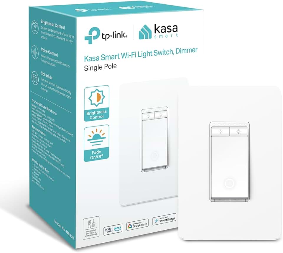Kasa Smart Dimmer Switch HS220
