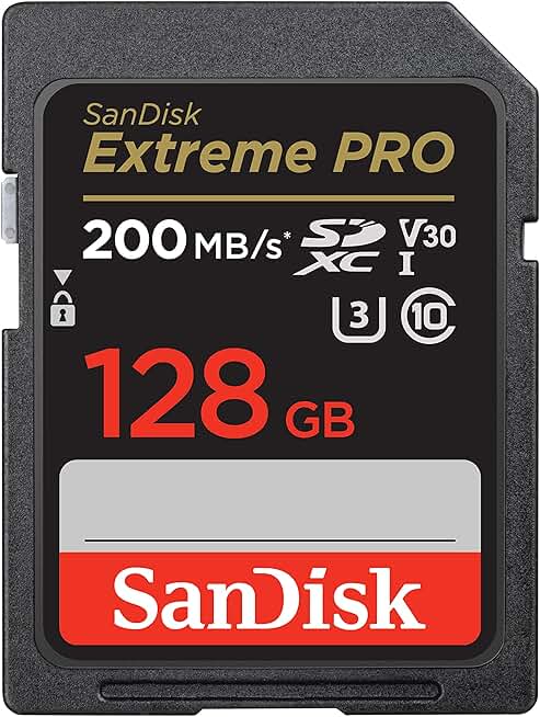 SANDISK 128GB Extreme PRO SDXC