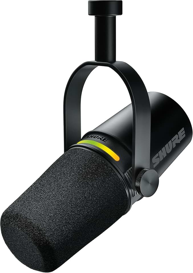 Shure MV7 Dynamic Microphone USB
