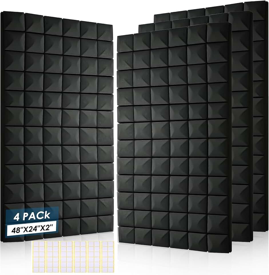 4 Pack Acoustic Panels 48