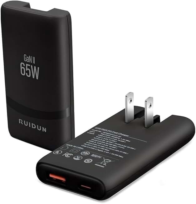 65W Flat GaN USB C