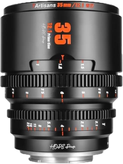 7artisans 10mm16mm25mm35mm50mm85mm T21 Cine Lens