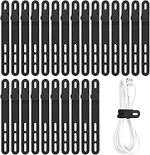 Oligei 25 Pcs Silicone Cable