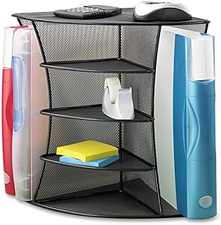 Safco 3261BL Onyx Mesh Corner