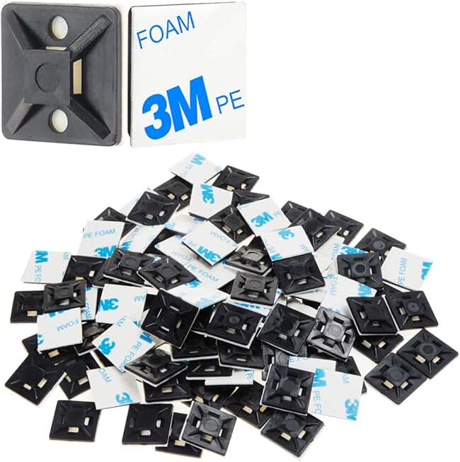 XHF 100 PCS 34quot Black