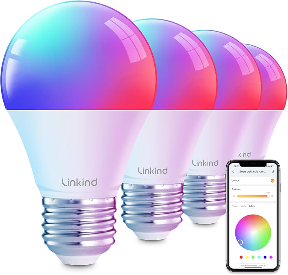 Linkind Smart Light Bulbs Smart