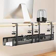 2 Pack Cable Management Under