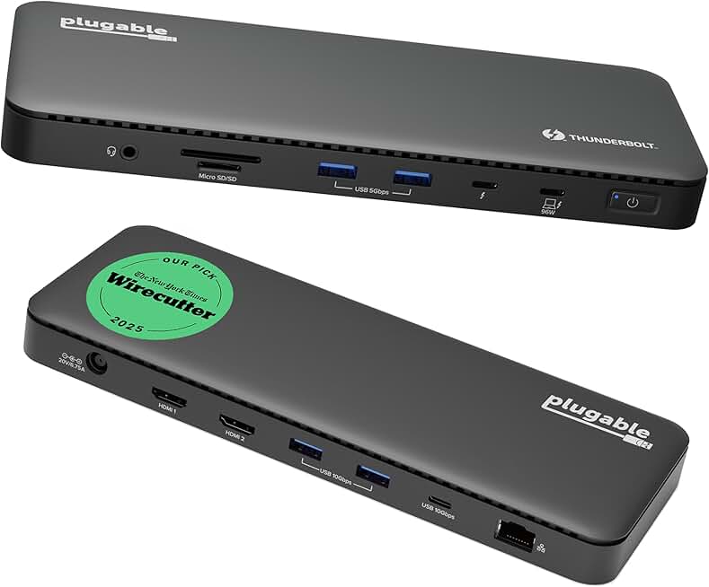Plugable Thunderbolt 4 Dock 100W