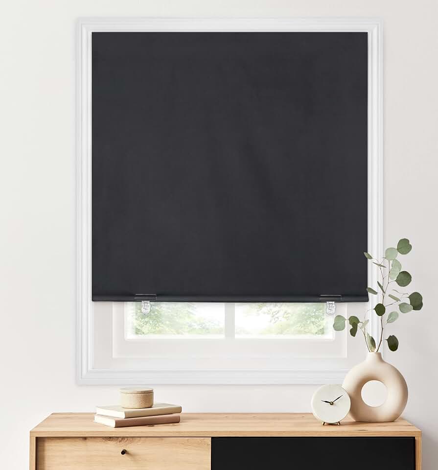 LazBlinds 100 Blackout Roller Shades