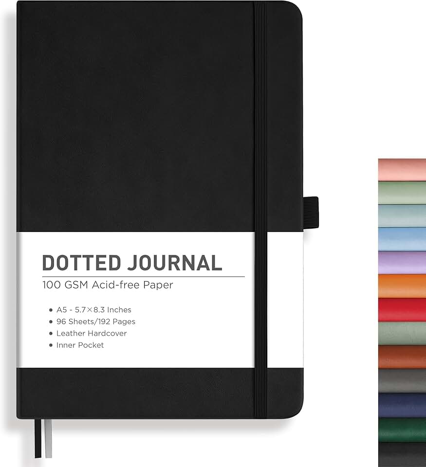 RETTACY Dotted Journal Notebook 192
