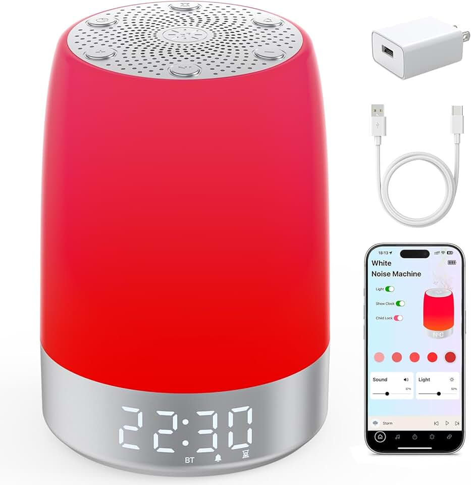 Smart Red Light Therapy Lamp