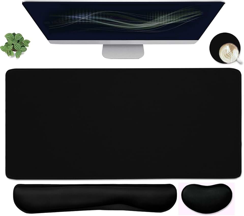 Large Mouse Pad and Keyboard W
