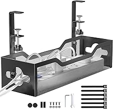 Under Desk Cable Management Tray