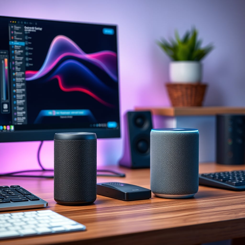 Dedicated Bluetooth speaker contrasted with smart speaker