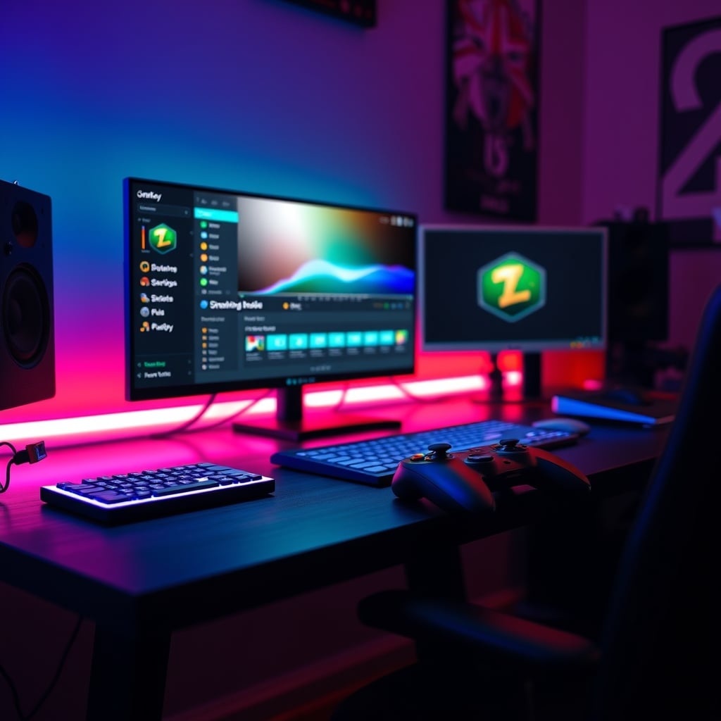 Screenshot of JoyToKey software demonstrating how gamepad buttons are mapped to specific OBS functions and hotkeys for a DIY stream controller.