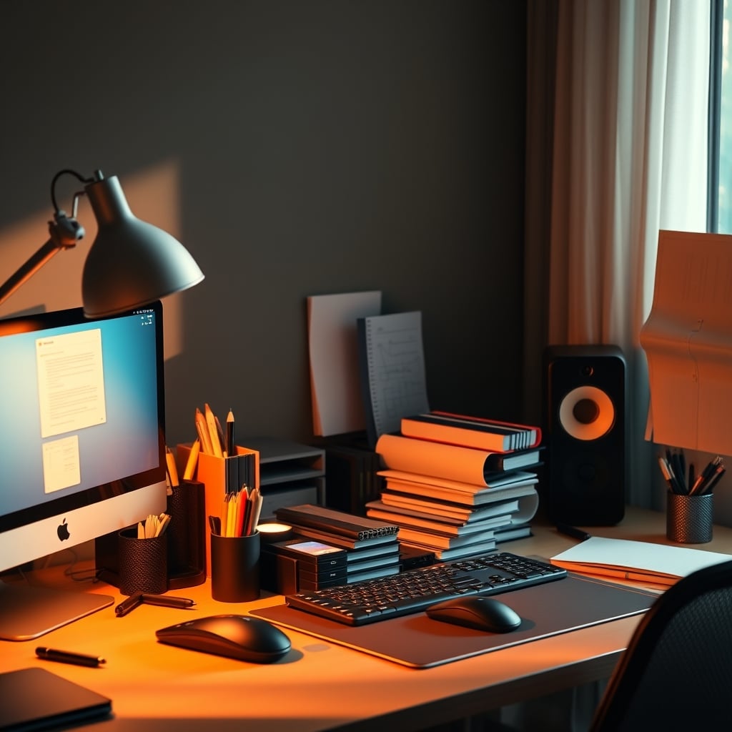 Small Desk Clutter Productivity Is A Complete Lie