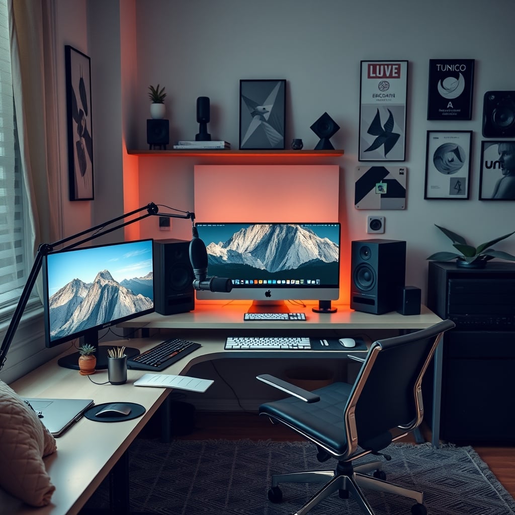 How To Build a Cozy Podcast Setup