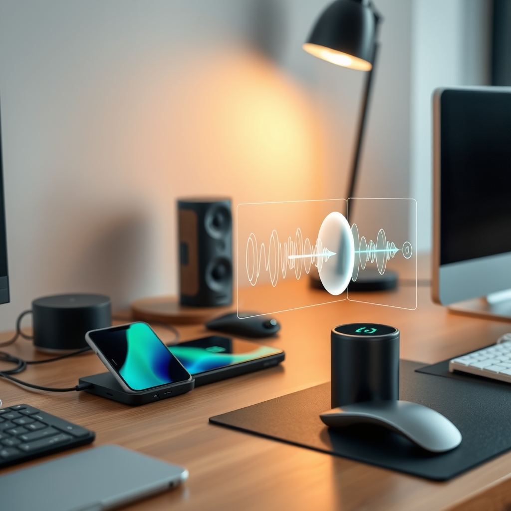 Thermal diagram showing heat buildup in a smartphone during inefficient wireless charging, leading to throttling
