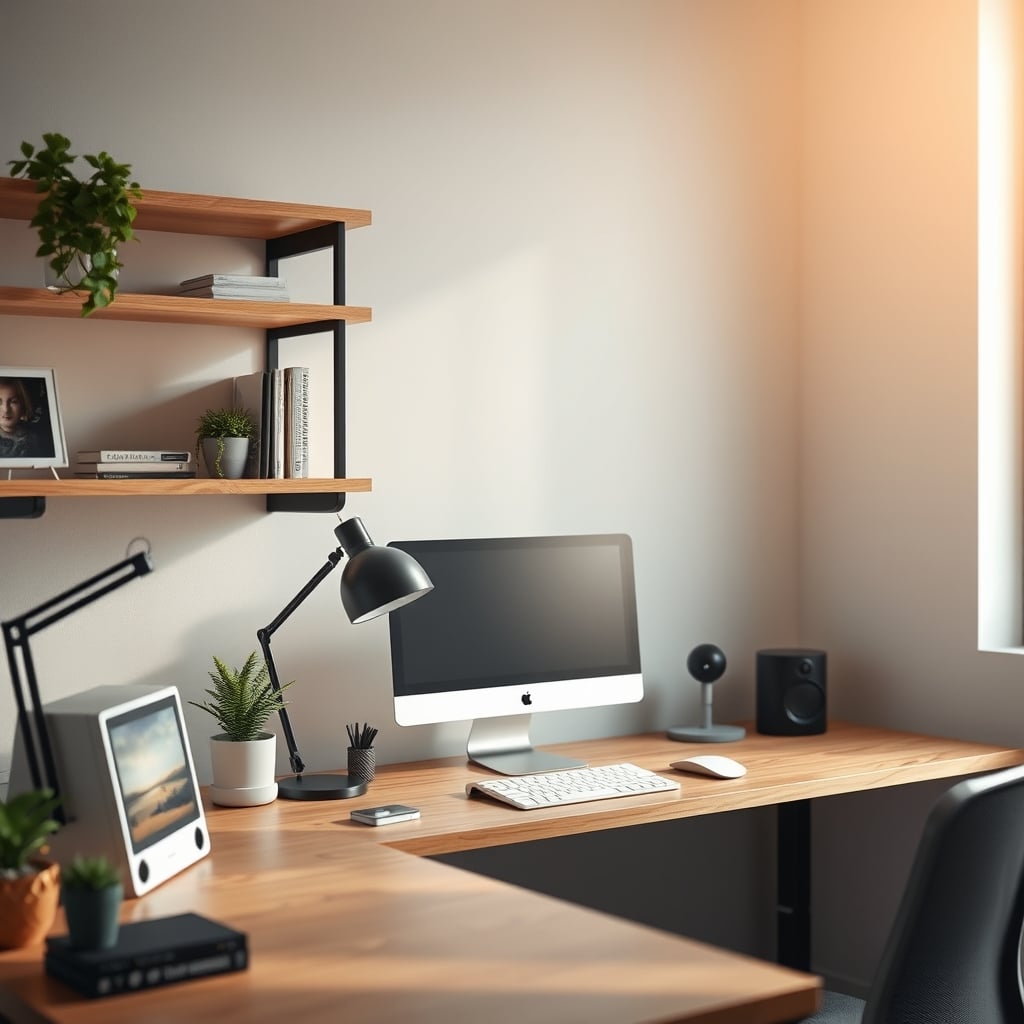 Desk Mounted Shelves Problems Sabotaging Small Space Setups